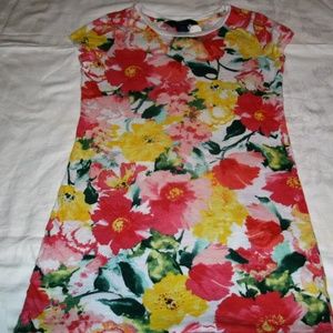🎲#296 Floral Ralph Lauren T-Shirt